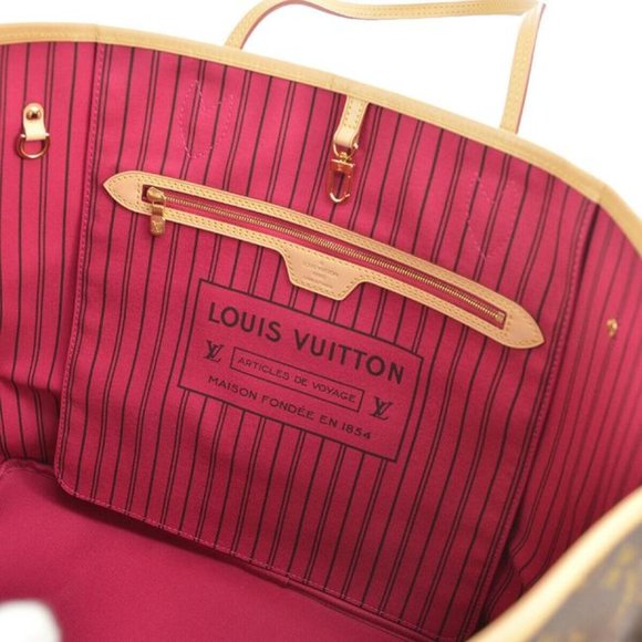 Auth NEW Louis Vuitton Neverfull GM pink pivone - Picture 2 of 11